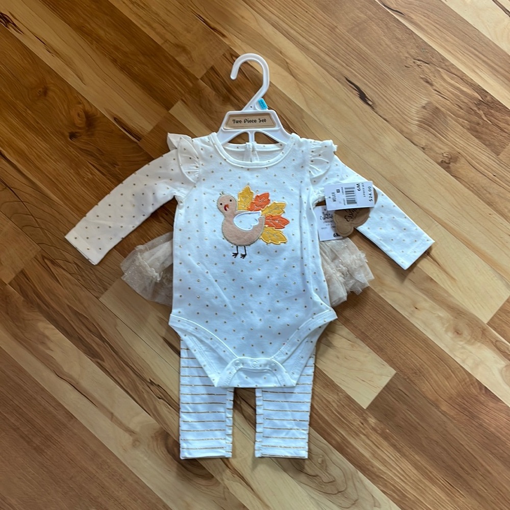 Baby Essentials Two Piece Thanksgiving Outfit